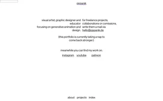 Pppanik homepage website preview