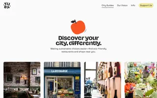 Yuba homepage website preview