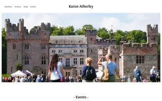 Karen Atherley homepage website preview