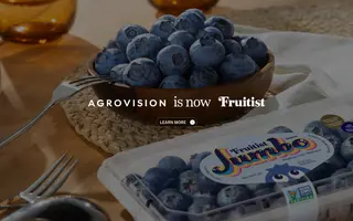 Agrovision homepage website preview