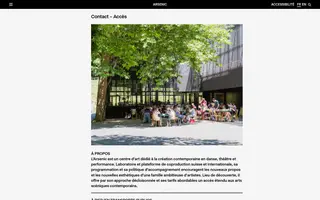Arsenic homepage website preview