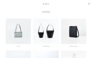 Ke-shi-ki homepage website preview