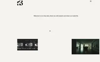 Spot Studio homepage website preview