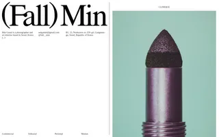 Fall Min homepage website preview