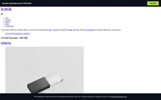 Is Invisible homepage website preview