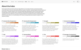 E3CI Datastation homepage website preview