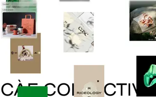 CÀE Collective homepage website preview