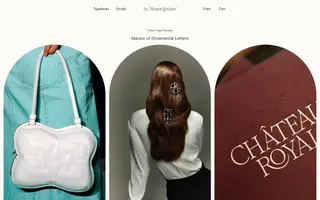 Claude Type homepage website preview