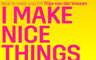 Thijs van der Vossen homepage website preview