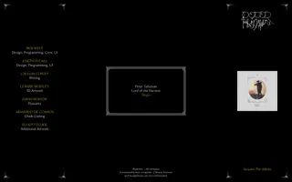 Peter Talisman homepage website preview