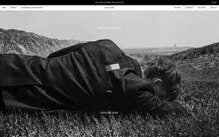 HELIOT EMIL homepage website preview