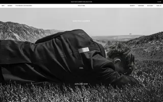 HELIOT EMIL homepage website preview