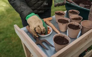 Homegrown homepage website preview
