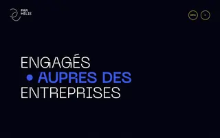Parhélie homepage website preview
