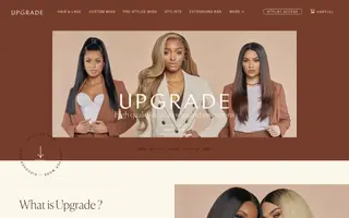 Upgrade homepage website preview