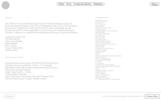 Levin Stadler homepage website preview