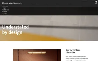 Mosa homepage website preview