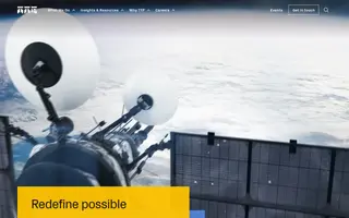 TTP homepage website preview