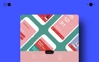 Reindear homepage website preview