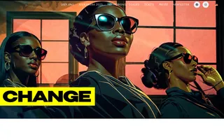 Afrikamera homepage website preview