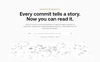 Entire homepage website preview
