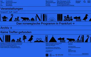 Norway2019 homepage website preview