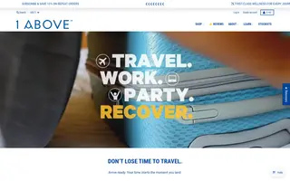 1Above homepage website preview