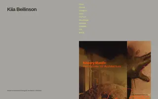 Kiia Beilinson homepage website preview