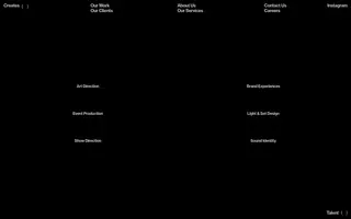 Hangar Creates homepage website preview