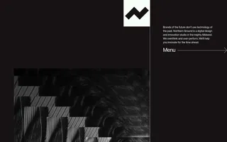 Northern Ground homepage website preview