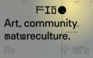 Fig homepage website preview