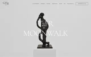 Gl. Holtegaard homepage website preview