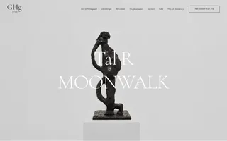 Gl. Holtegaard homepage website preview