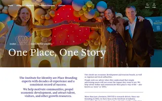 Instid homepage website preview
