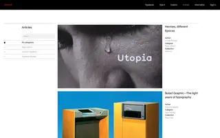 Optimo homepage website preview