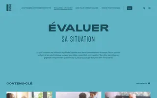 PAUSE homepage website preview