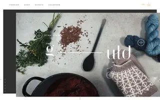 G-uld homepage website preview
