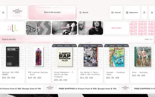 Le Grand Jeu homepage website preview