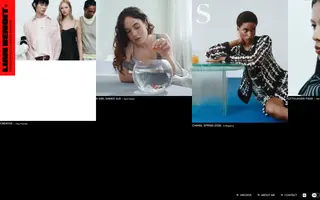 Lian Benoit homepage website preview