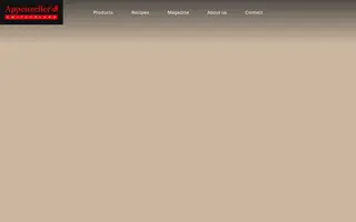 Appenzeller homepage website preview