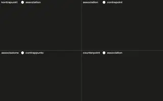 Kontrapunkt homepage website preview