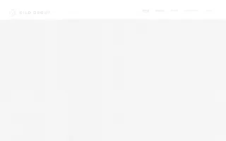 Gild Group homepage website preview