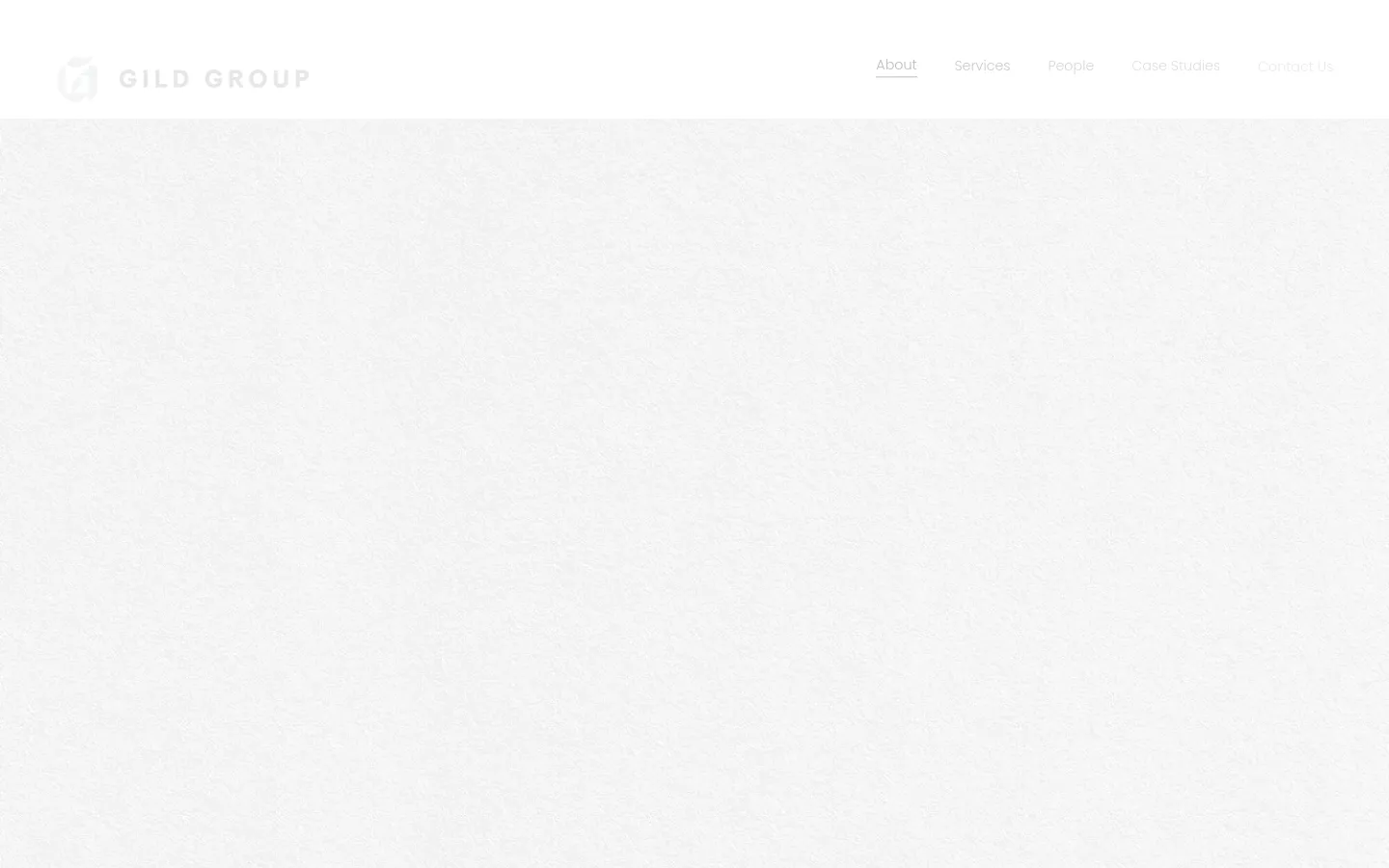 The desktop About page features a clean, minimalist design with a white textured background and a top navigation menu. A large portrait of two smiling founders, Sarah and Taylor, stands above the headline 'Passion, meet purpose.' and a brief introduction about their ecommerce expertise, followed by a 'Let’s talk shop' call-to-action link.