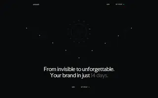 Unmoth homepage website preview