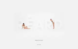 Réard homepage website preview