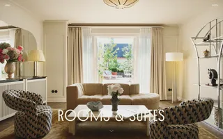 Hotel Bella Grande homepage website preview