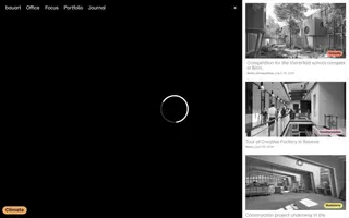 Bauart homepage website preview
