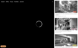 Bauart homepage website preview