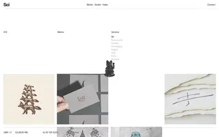 Sciencewerk homepage website preview