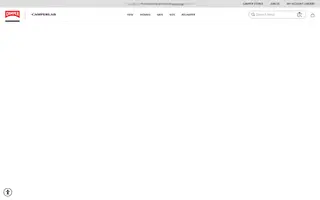Camper homepage website preview
